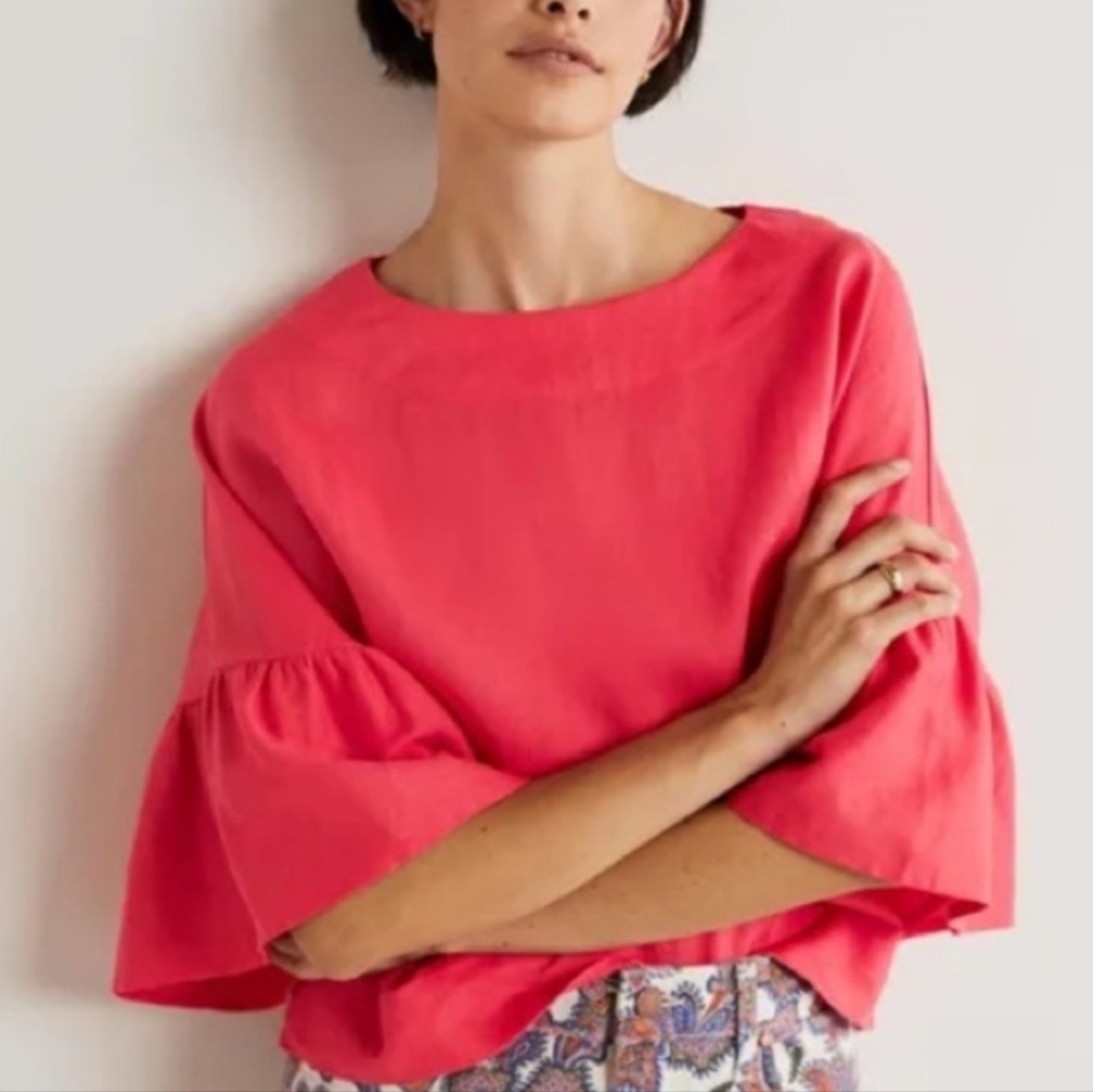 Boden linen top